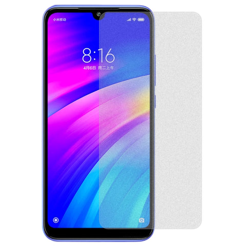 Pellicola in vetro temperato satinato opaco non completo da 10 pezzi per Xiaomi Redmi 7, For Xiaomi Redmi 7