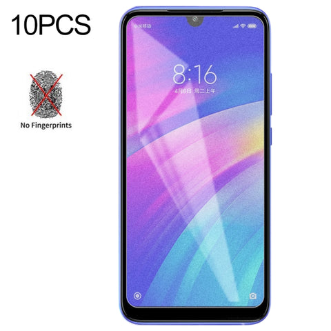 Pellicola en verre trempé satiné opaque non complet de 10 pièces pour Xiaomi Redmi 7, pour Xiaomi Redmi 7