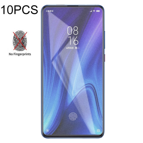Pellicola en verre trempé satiné opaque non complet de 10 pièces pour Xiaomi Redmi K20 / K20 Pro / Mi 9T, pour Xiaomi Redmi K20 / K20 Pro / Mi 9T (10 PCS)