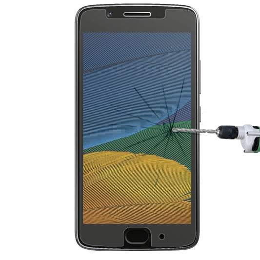 Per Motorola Moto G (5a generazione) 0,26 mm 9H Durezza superficiale Pellicola per schermo in vetro temperato a schermo intero antideflagrante, For Moto G (5th Gen.)