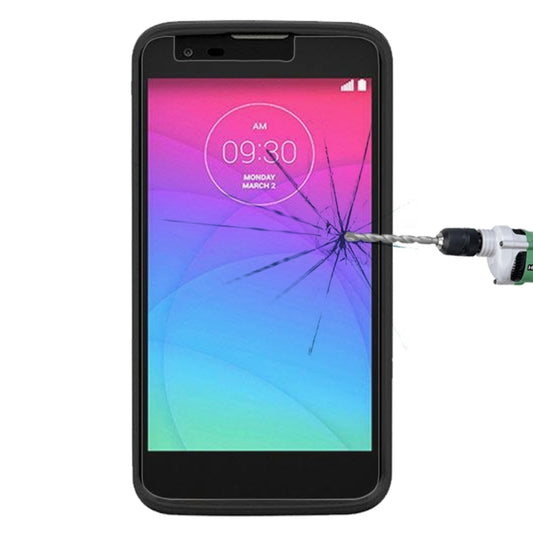 Per LG K8 (2017) Pellicola per schermo in vetro temperato a schermo intero non antideflagrante con durezza superficiale 0,26 mm 9H, For LG K8