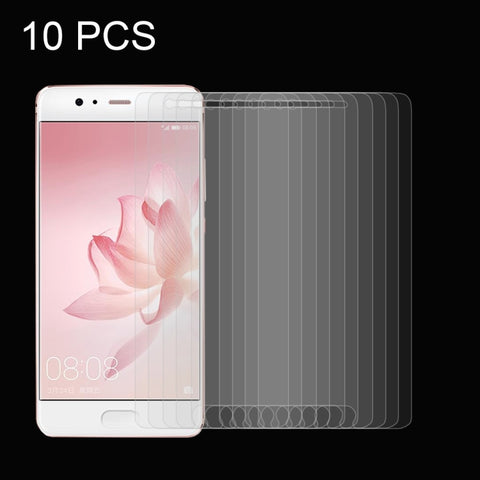 10 PZ per Huawei P10 Plus 0,26mm 9H Durezza superficiale Pellicola per schermo in vetro temperato a schermo intero antideflagrante, For P10 Plus