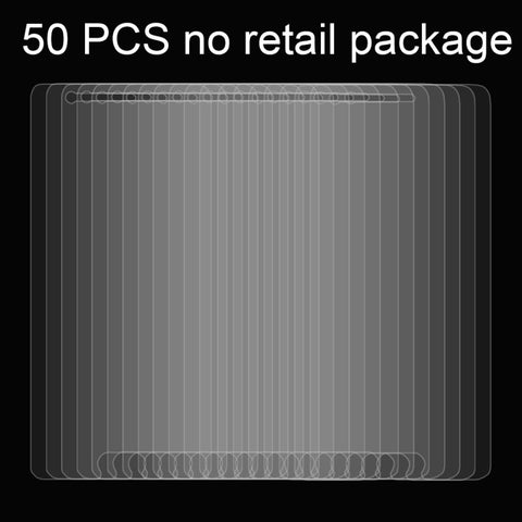 50 PZ pour Huawei P10 Plus 0,26mm 9H Durezza superficielle Pellicola pour écran en verre trempé à écran intérieur antideflagrante, pour P10 Plus