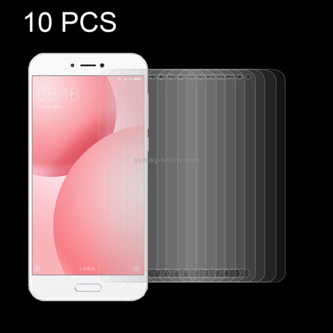 10 PZ per Xiaomi Mi 5c 0,26mm 9H Durezza superficiale Pellicola per schermo in vetro temperato a schermo intero antideflagrante, For Mi 5c