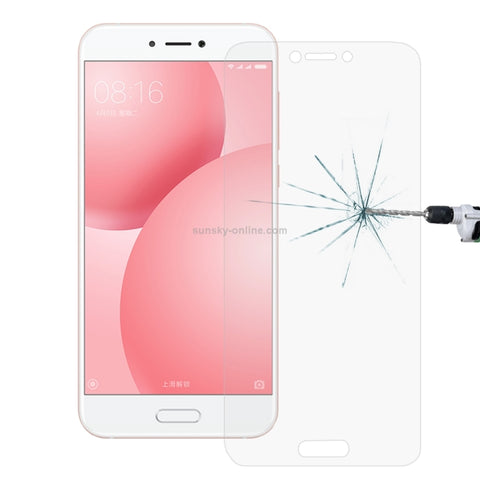 100 PZ per Xiaomi Mi 5c 0,26mm 9H Durezza superficiale Pellicola per schermo in vetro temperato antideflagrante, For Mi 5c