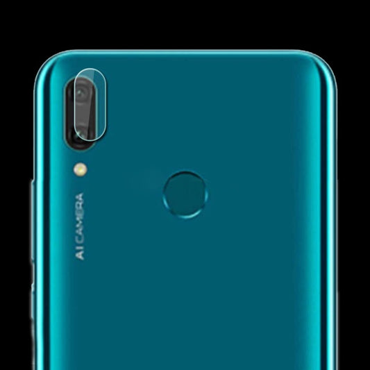 Pellicola in vetro temperato trasparente per protezione dell'obiettivo della fotocamera posteriore da 0,3 mm 2.5D per Huawei Y9 (2019), For Huawei Y9 (2019)