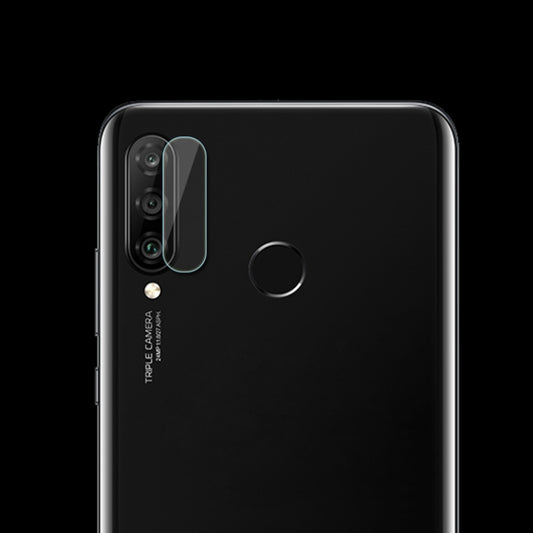 Pellicola in vetro temperato trasparente per protezione dell'obiettivo della fotocamera posteriore da 0,3 mm 2.5D per Huawei P30 Lite, Huawei P30 Lite