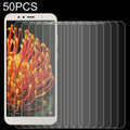50 Pack 0.26mm 9H Tempered Glass for Huawei Y6 2018