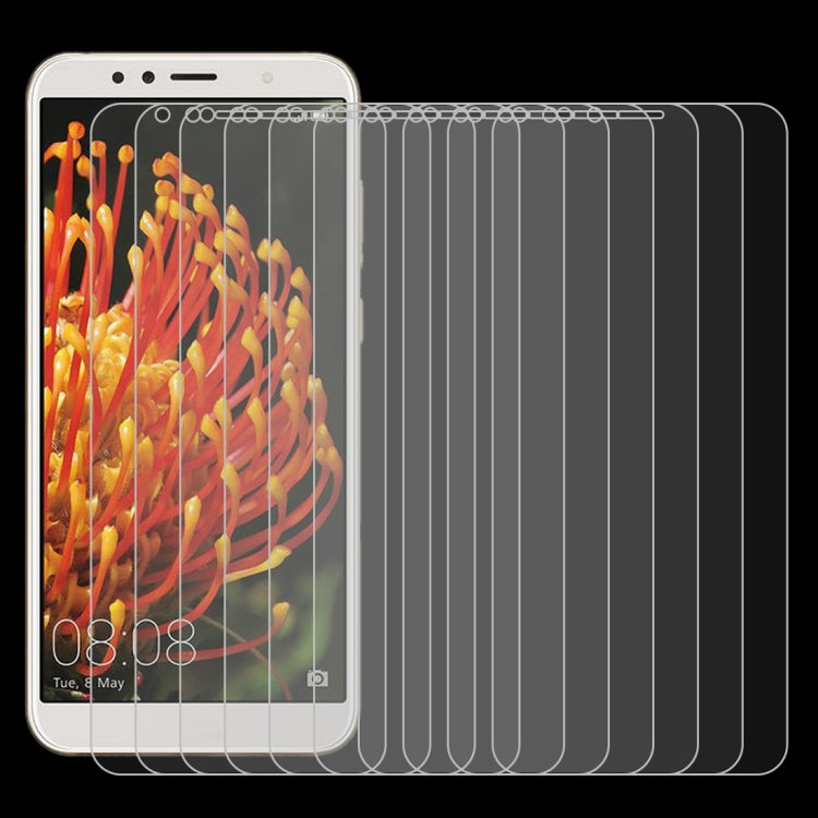 50 Pack 0.26mm 9H Tempered Glass for Huawei Y6 2018