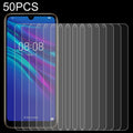 50 PCS 0.26mm 9H 2.5D Tempered Glass Film for Huawei Y6 2019, No Retail Package, For Y6 2019