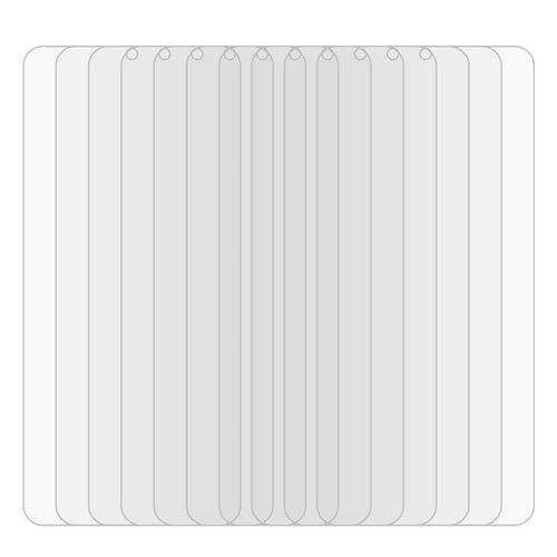 50 PCS 0.26mm 9H Tempered Glass for Huawei Y6 2019