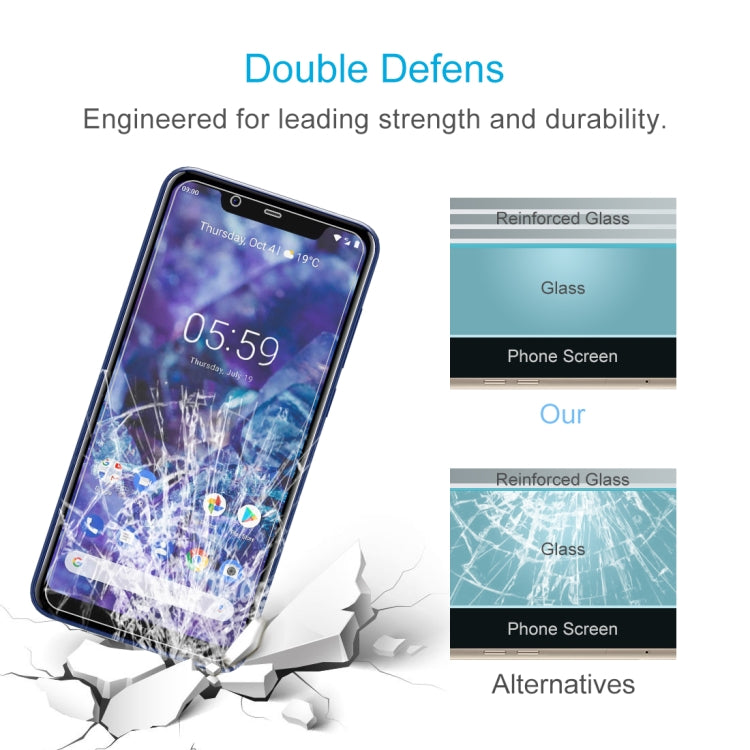Tempered Glass Screen Protector for Nokia 5.1 Plus