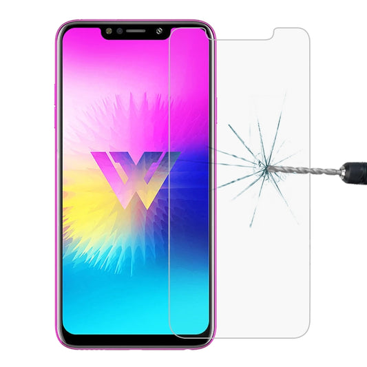 Pellicola in vetro temperato 9H 2.5D da 0,26 mm per LG W10, For LG W10 (1PC)