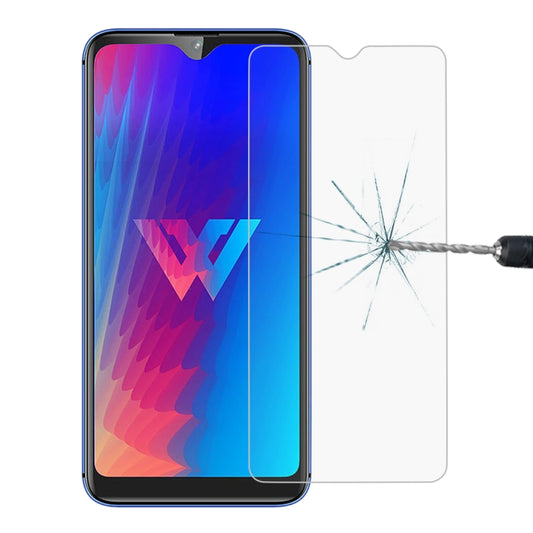 Pellicola in vetro temperato 9H 2.5D da 0,26 mm per LG W30, For LG W30 (1PC)