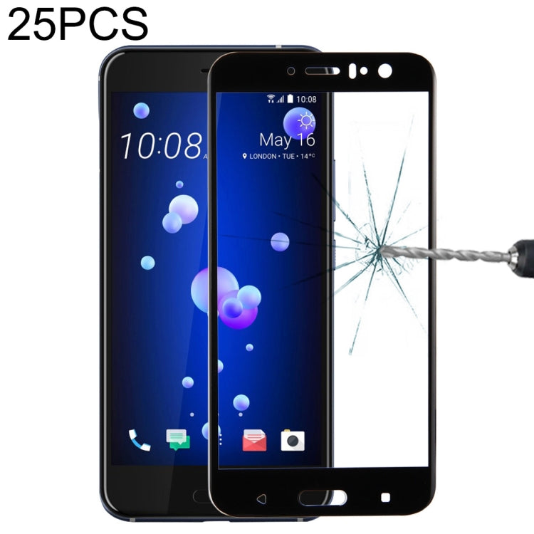 25-Pack HTC U11 Tempered Glass Screen Protectors 9H Hardness