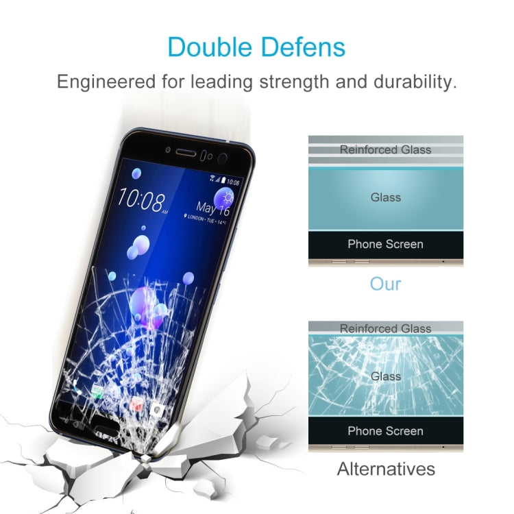 25-Pack HTC U11 Tempered Glass Screen Protectors 9H Hardness