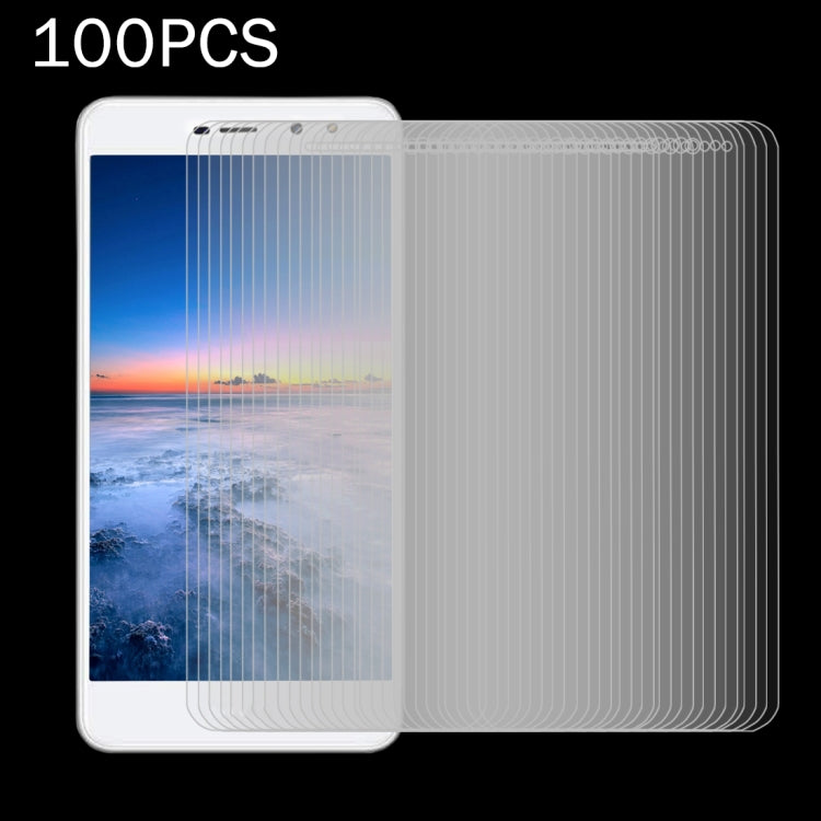 100 PCS Tempered Glass Screen Protector for Huawei Y5 2017