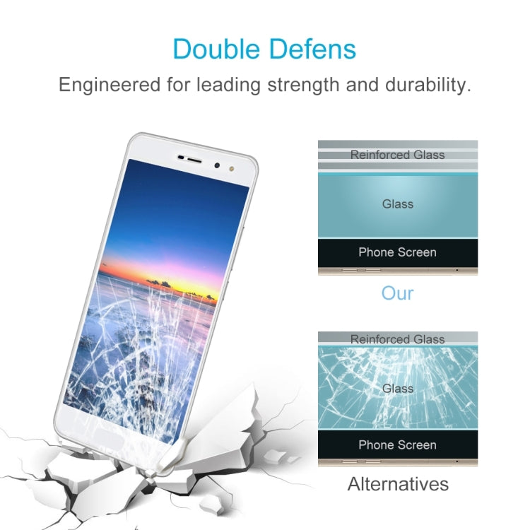 100 PCS Tempered Glass Screen Protector for Huawei Y5 2017