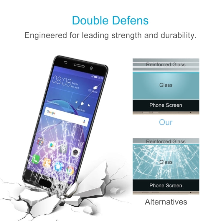 10 Pack Huawei Y3 2017 Tempered Glass Screen Protectors