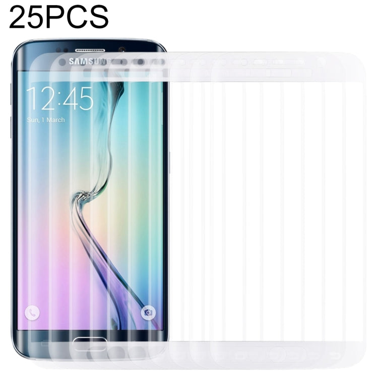 25 PCS Tempered Glass for Galaxy S6 Edge - 9H Protection