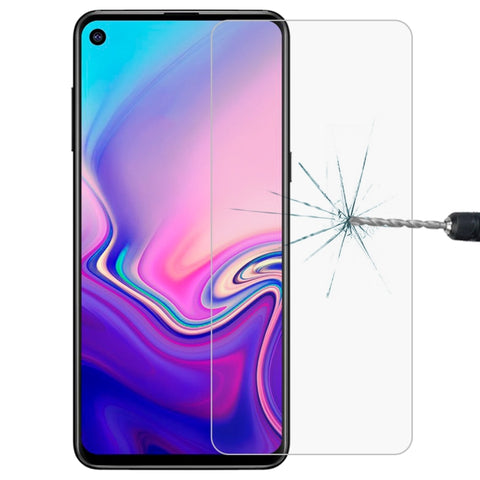 Pellicola in vetro temperato antideflagrante da 0,26 mm 9H 2.5D per Galaxy A8s, For Galaxy A8s