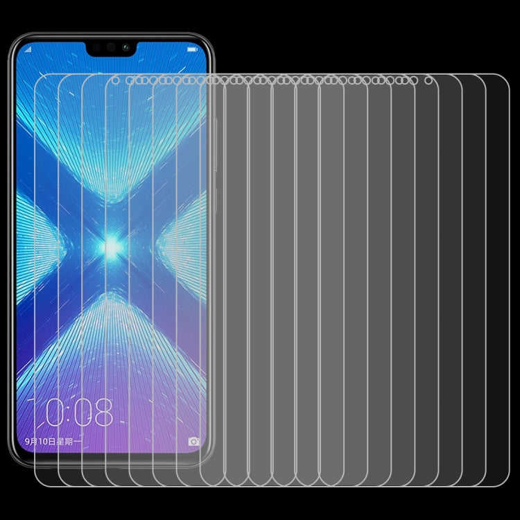 100 PCS 0.26mm 9H Tempered Glass Screen Protectors for Honor