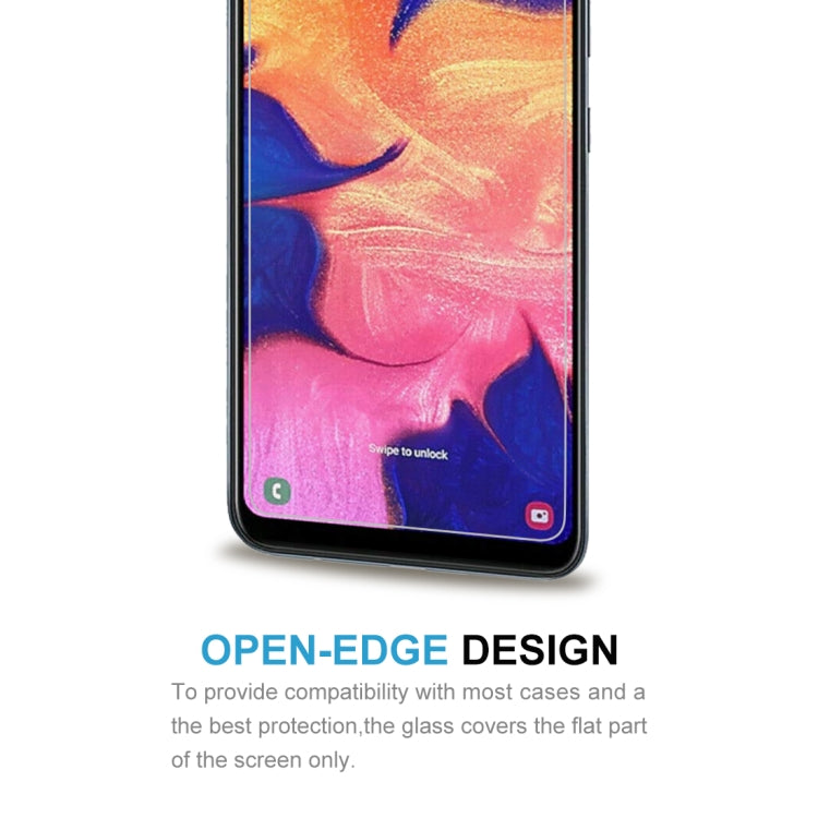 100 Pack 0.26mm 9H Tempered Glass for Galaxy A10/M10