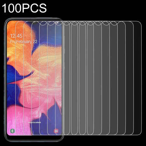 Pellicola in vetro temperato da 100 pezzi 0,26 mm 9H 2,5D per Galaxy A10 / M10, Galaxy A10