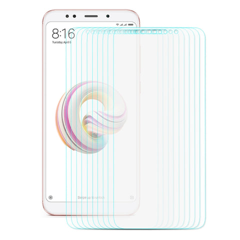 10 PZ ENKAY Hat-Prince per Xiaomi Redmi Note 5 0,26mm 9H Durezza 2.5D Pellicola per schermo in vetro temperato con bordo curvo, Redmi Note 5  (10 PCS)