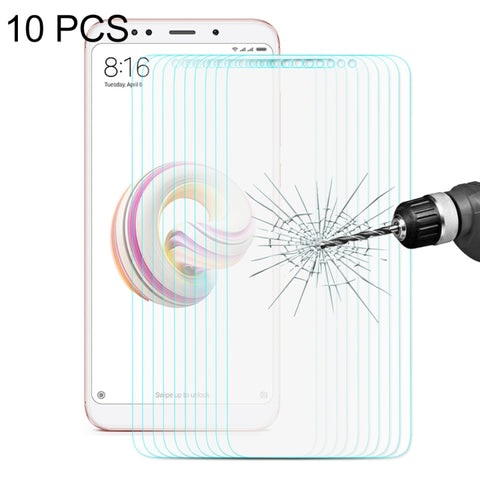 10 PZ ENKAY Hat-Prince per Xiaomi Redmi Note 5 0,26mm 9H Durezza 2.5D Pellicola per schermo in vetro temperato con bordo curvo, Redmi Note 5  (10 PCS)
