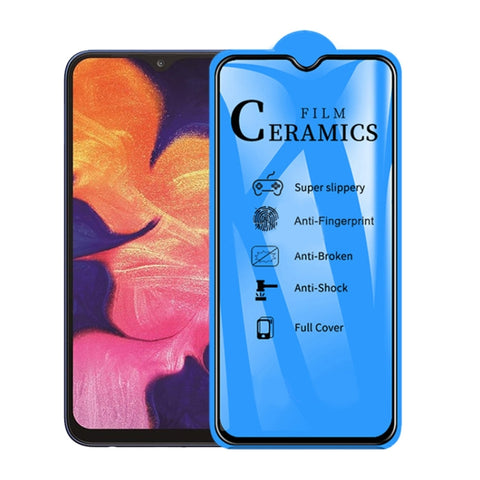 25 pellicole ceramiche a copertura totale con colla completa 2.5D per Galaxy A10 / M10, For Galaxy A10 / M10 (25 PCS) - Novalix Store