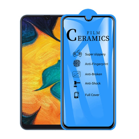 25 pellicole ceramiche a copertura totale con colla completa 2.5D per Galaxy A20 / A30 / A50 / M30 / A30 JP, Galaxy A20 / A30 / A50 / M30 (25 PCS)