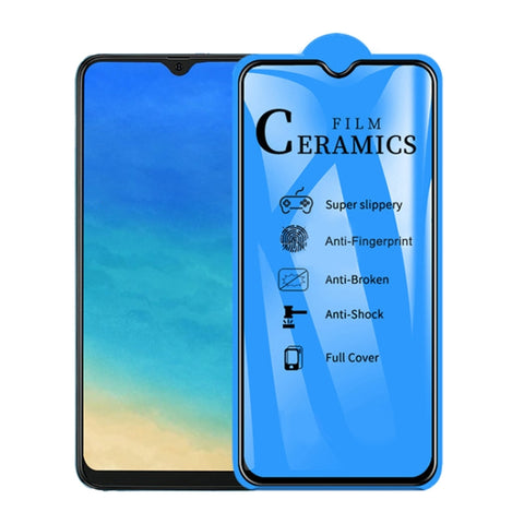 25 pellicole ceramiche a copertura totale con colla completa 2.5D per Galaxy A40, For Galaxy A40 (25 PCS)