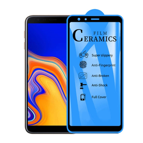 25 pellicole ceramiche a copertura totale con colla completa 2.5D per Galaxy J4 Plus / J6 Plus, For Galaxy J4 Plus / J6 Plus (25 PCS)
