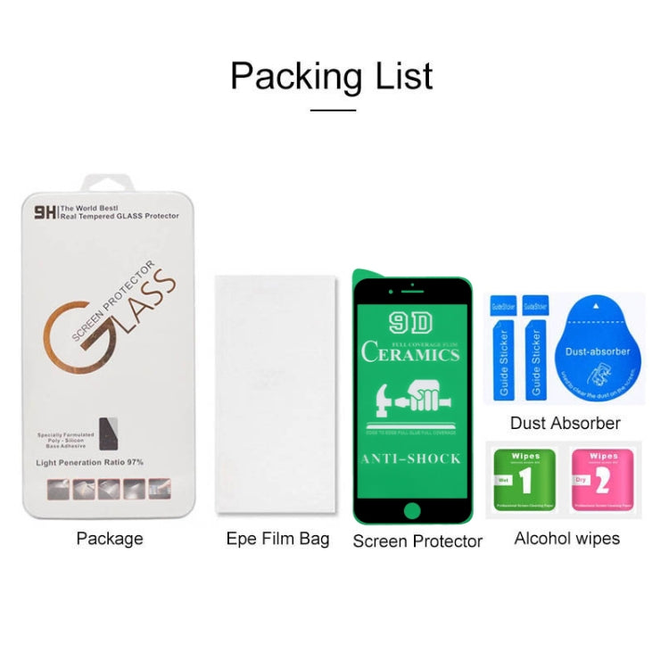 2.5D Full Glue Full Cover Ceramic Film for iPhone 8/7