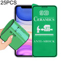 25PCS 2.5D Full Glue Ceramics Film for iPhone 11/XR