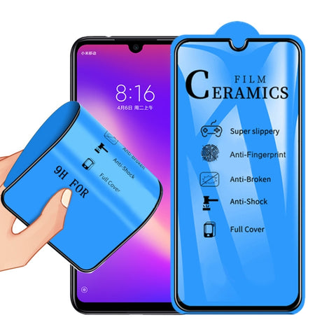 Pellicola en céramique à couverture totale avec col complet 2.5D pour Xiaomi Redmi 7 / Y3, pour Xiaomi Redmi 7 / Y3 (1 PC)