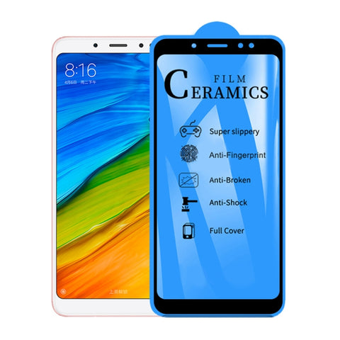 25 PZ Pellicola in ceramica con colla completa 2.5D a copertura totale per Xiaomi Redmi Note 5 Pro / Redmi Note 5, For Xiaomi Redmi Note 5 Pro / Redmi Note 5 (25 PCS)