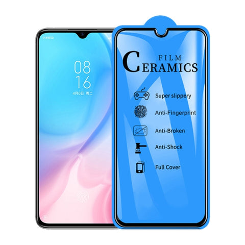 Pellicola en céramique avec colla complète 2.5D pour une couverture totale pour Xiaomi Mi A3 Lite / Mi CC9 / Mi 9, pour Xiaomi Mi A3 Lite / Mi CC9 / Mi 9 (1 PC)