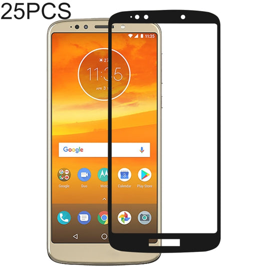 Pellicola proteggi schermo in vetro temperato con colla completa da 25 pezzi per Motorola Moto E5 Plus, For Motorola Moto E5 Plus