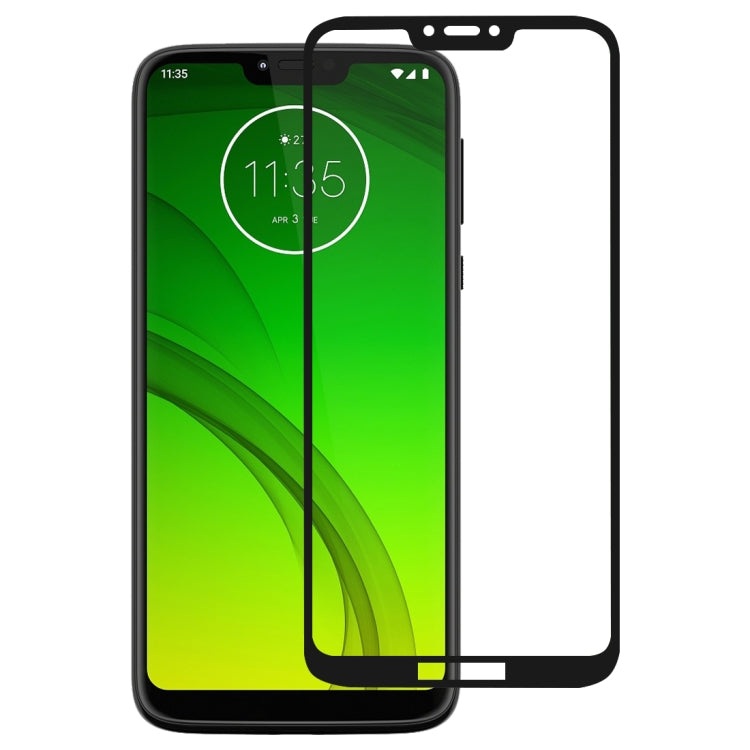 Full Glue Tempered Glass Screen Protector for Moto G7 Power