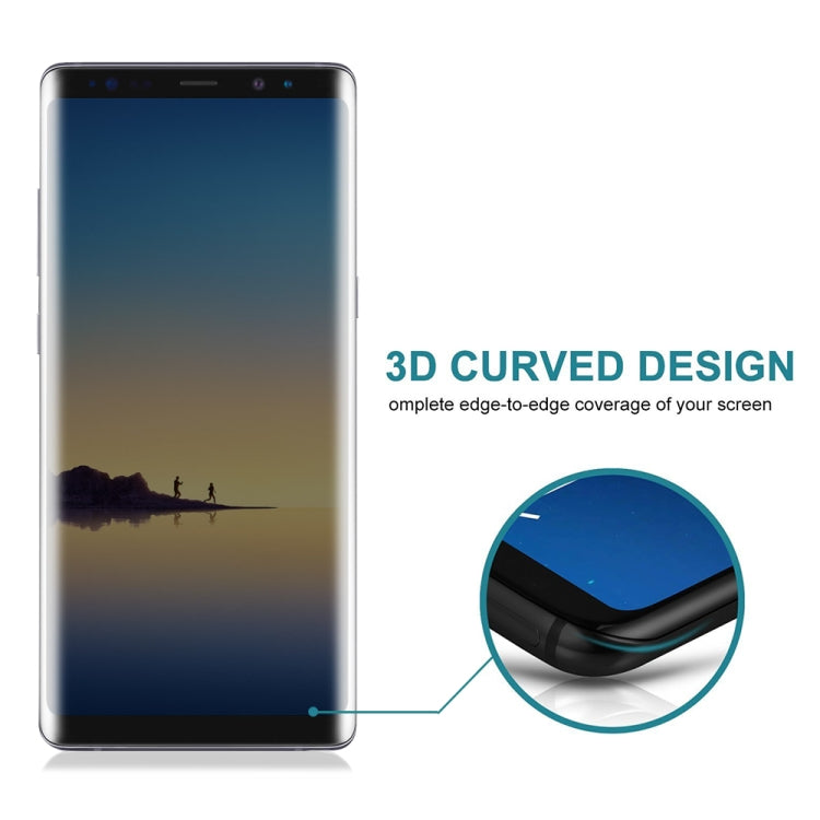 UV Anti-Spy Tempered Glass Film for Galaxy Note 8