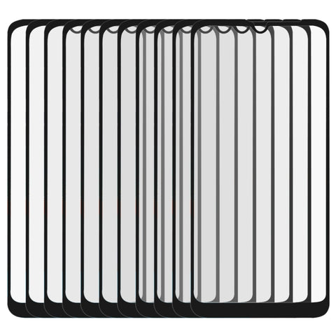 25 PZ Pellicola in vetro temperato a schermo intero 9H per LG X6 (2019) / Q60 / K50, For LG X6 (2019) / Q60 / K50 (25 PCS)