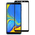 Full Cover Tempered Glass Screen Protector for Galaxy A7