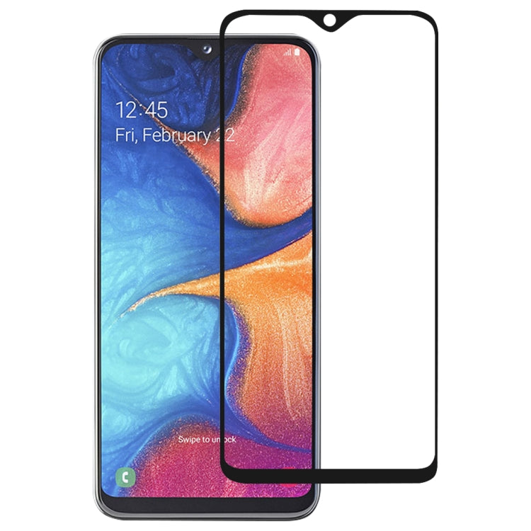 Full Glue Tempered Glass Screen Protector for Galaxy A20e