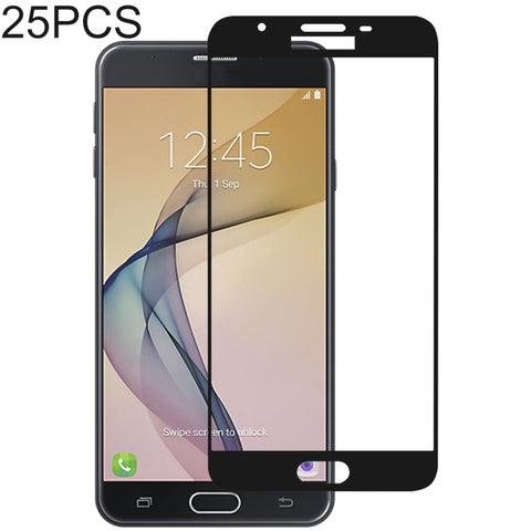 Pellicola proteggi schermo in vetro temperato con colla completa da 25 pezzi per Galaxy J7 Prime, For Galaxy J7 Prime