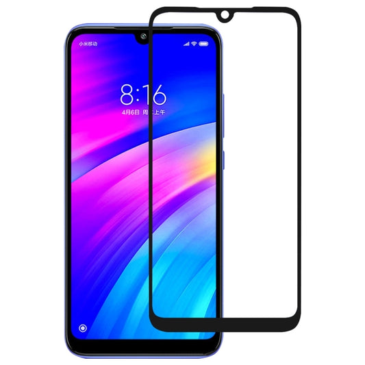 Pellicola proteggi schermo in vetro temperato con colla completa e copertura completa per Xiaomi Redmi 7, For Xiaomi Redmi 7