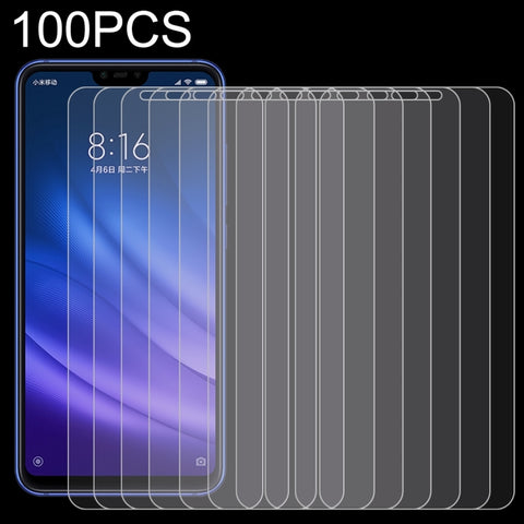 Pellicola in Vetro Temperato 0,26mm 9H per Xiaomi Mi 8 Lite - 100