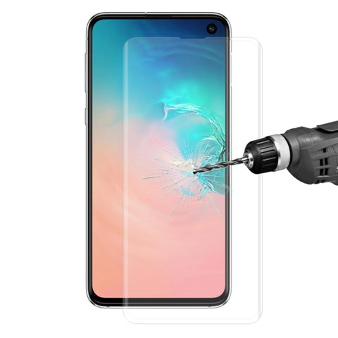 Pellicola in vetro temperato a schermo intero con bordo curvo 3D Edge Glue per Galaxy S10+, For Galaxy S10+ (1 PC)
