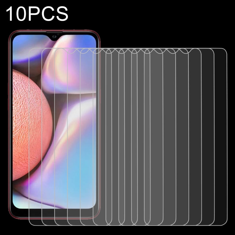 10 Pack 0.26mm 9H Tempered Glass for Galaxy A10s